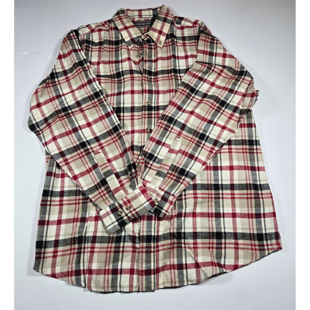 Men's NWT David Taylor Flannel in XL